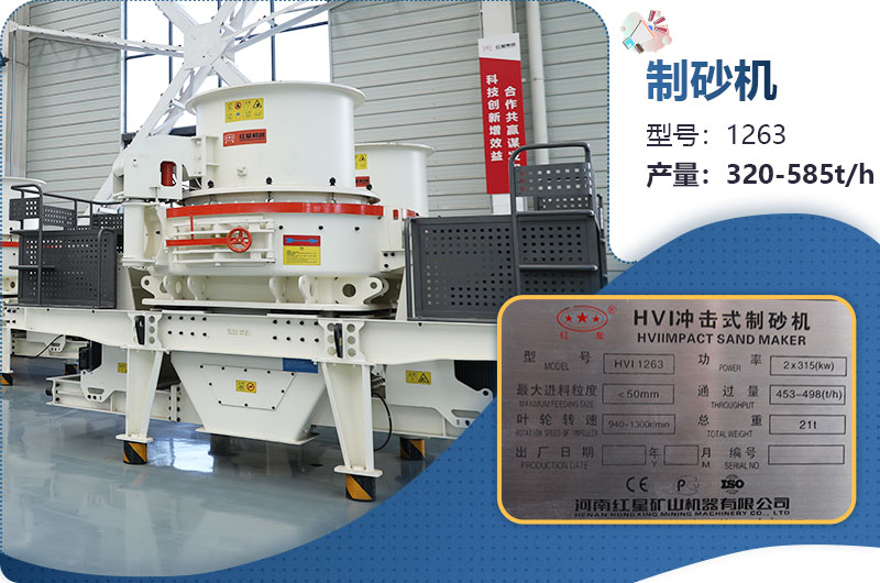 1263制砂機(jī)時(shí)產(chǎn)多少噸？?jī)r(jià)格多少？