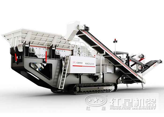 履帶式移動破碎機——履帶液壓驅(qū)動，一體化作業(yè)效率更高