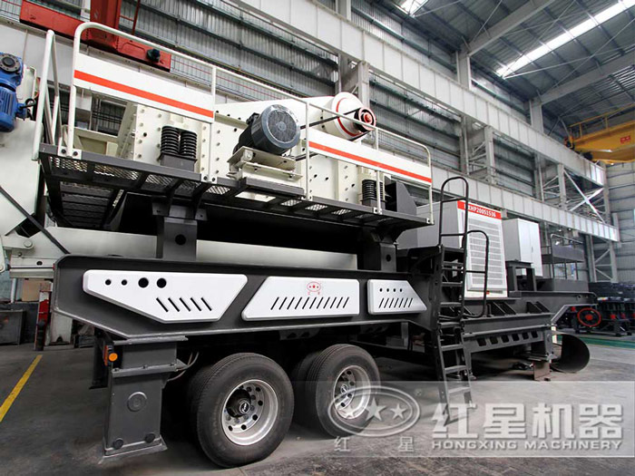 小型車載移動(dòng)石料破碎機(jī)_小投資，大收益