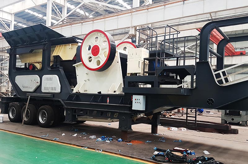 車載流動(dòng)破碎石仔機(jī)，一體式作業(yè)，碎石更輕松
